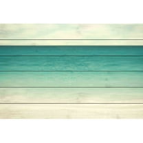 Marmont Hill "Wonderful World" Painting Print on White Wood