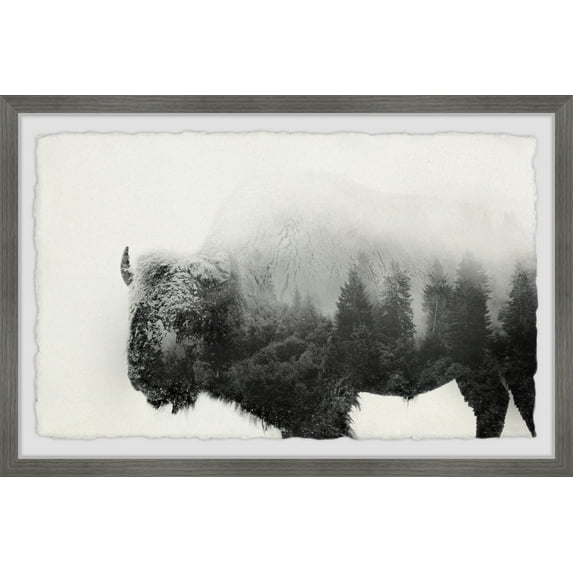 Marmont Hill Woods Cry Framed Wall Art, 8" x 12"