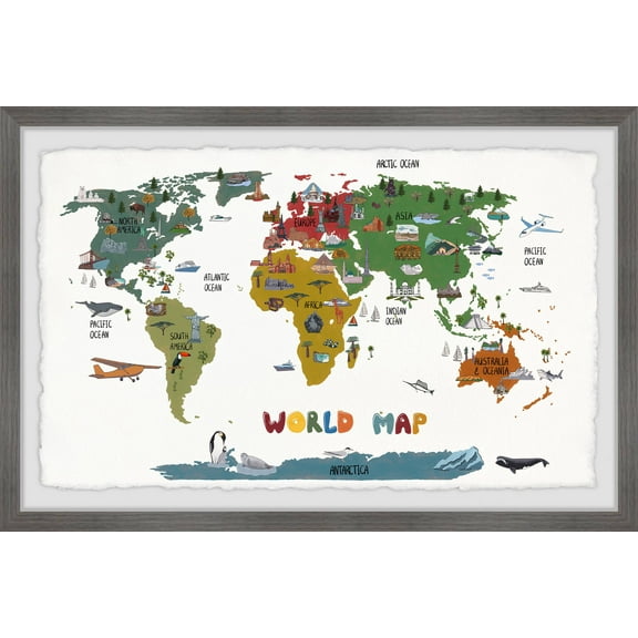Marmont Hill World Destinations Framed Wall Art