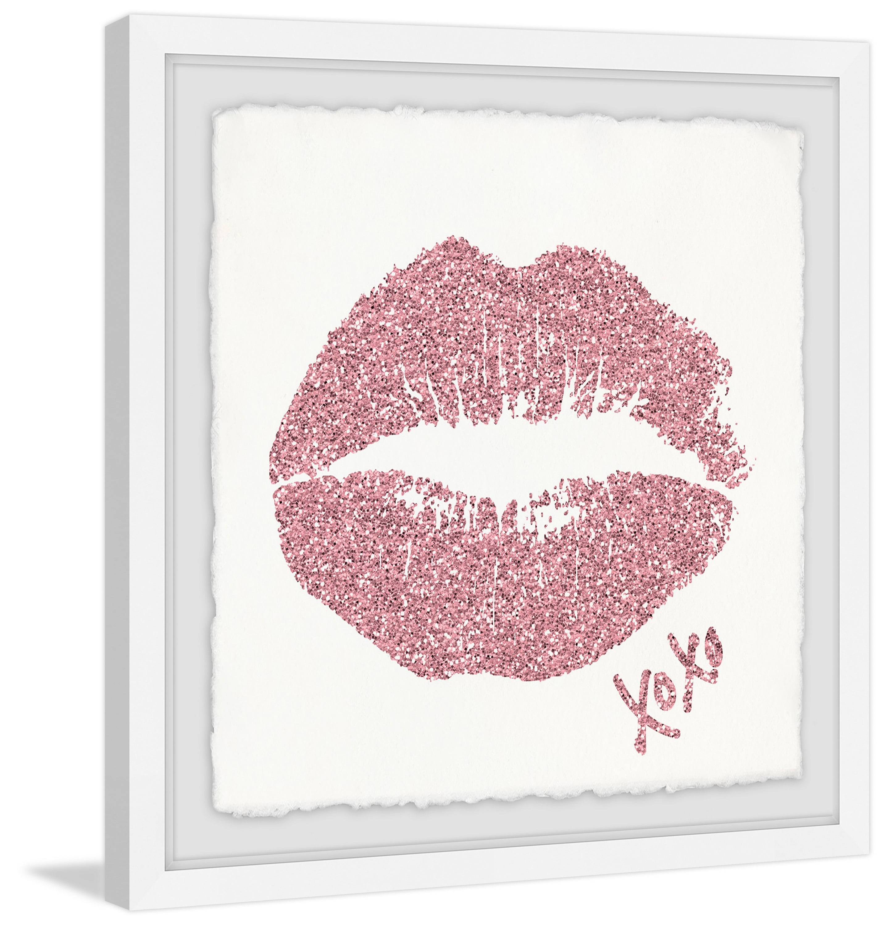 Marmont Hill XOXO IV Framed Painting Art Print