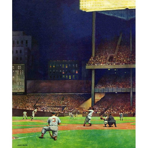 Marmont Hill Yankee Stadium by John Falter Painting Print on Canvas