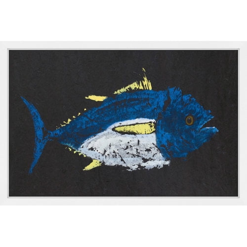 Marmont Hill "Yellowfin Tuna" by Warren Sellers Framed Painting Print