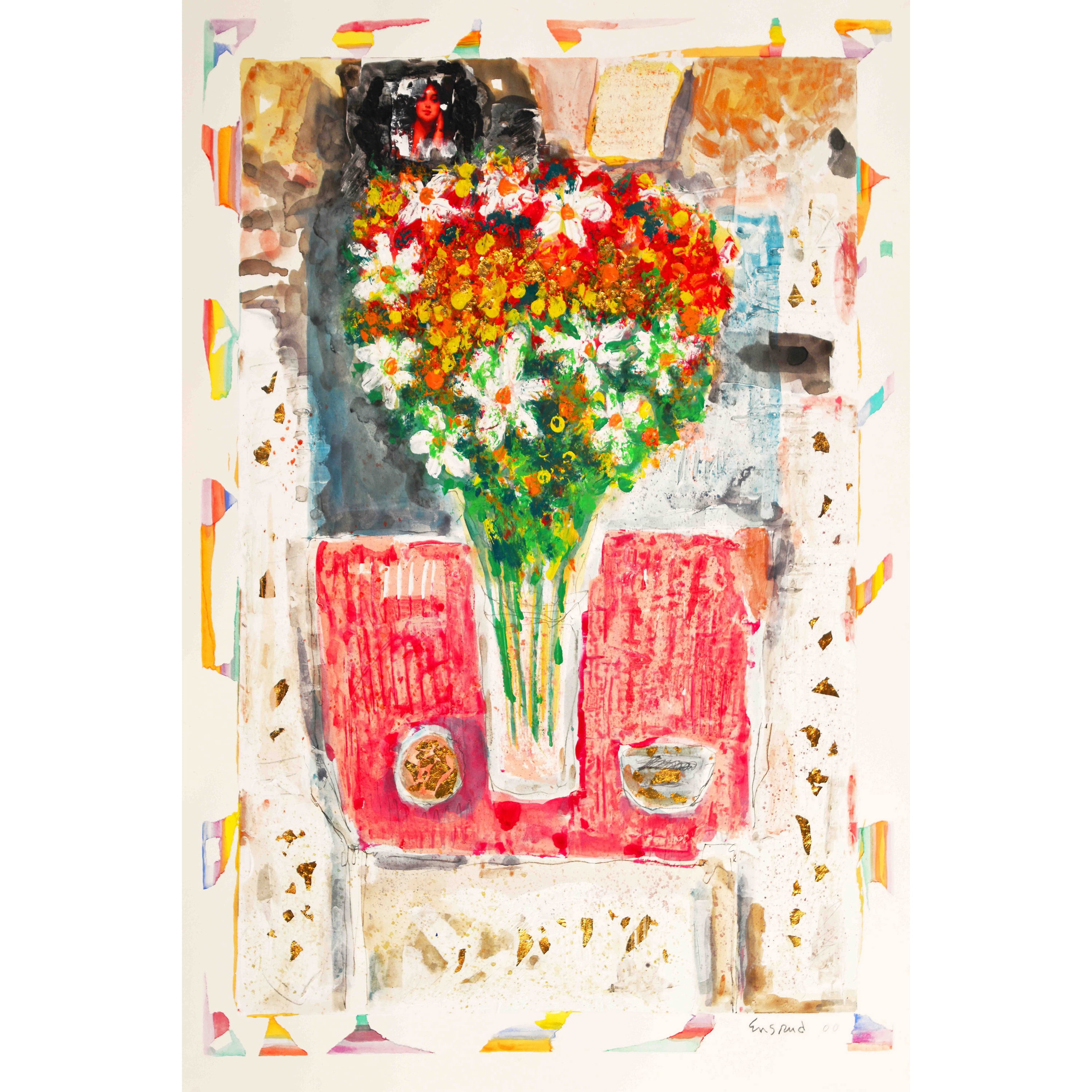 Marmont Hill "Young Beauty" by Wayne Ensrud Painting Print on Canvas