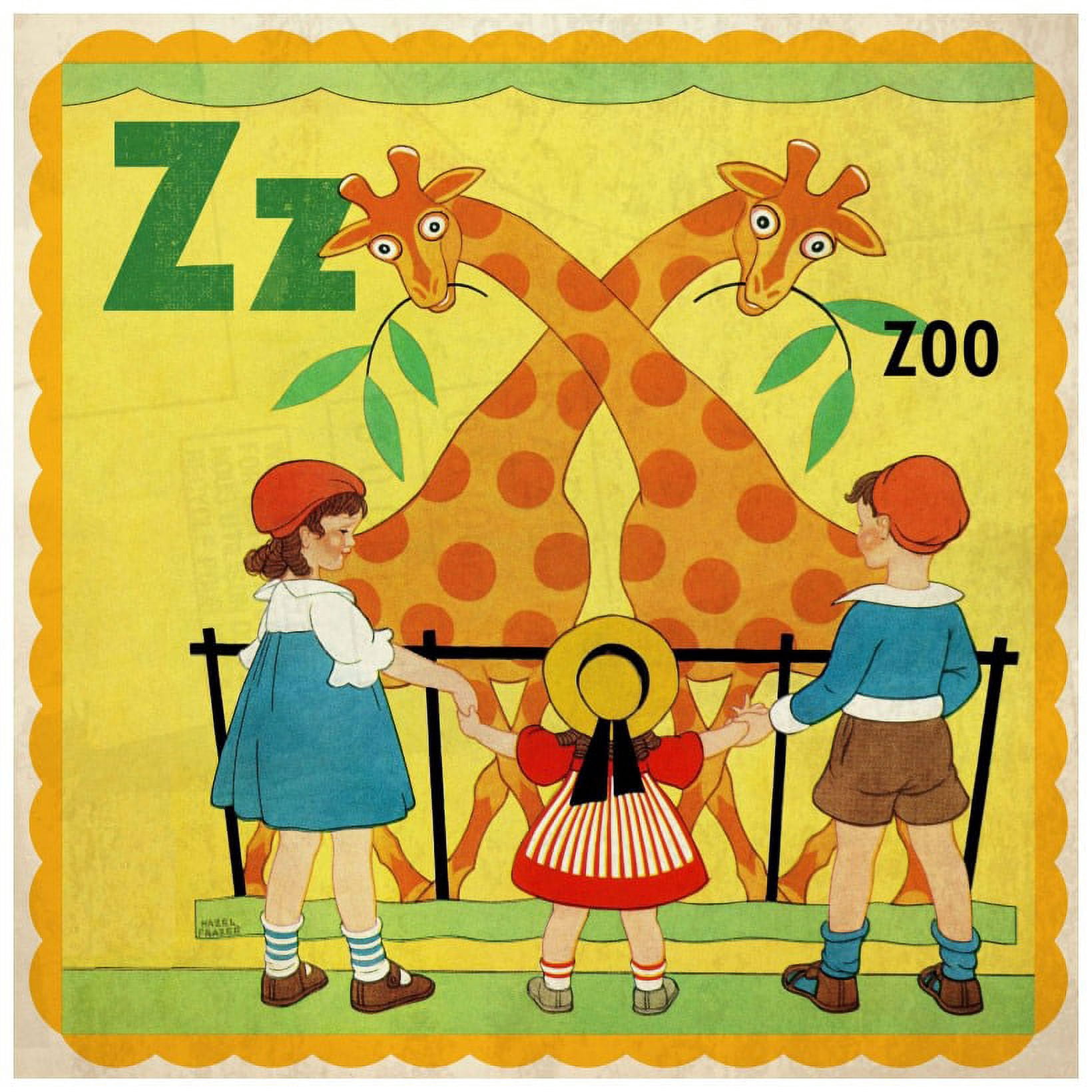 Marmont Hill "Zoo" by Curtis Painting Print on Canvas