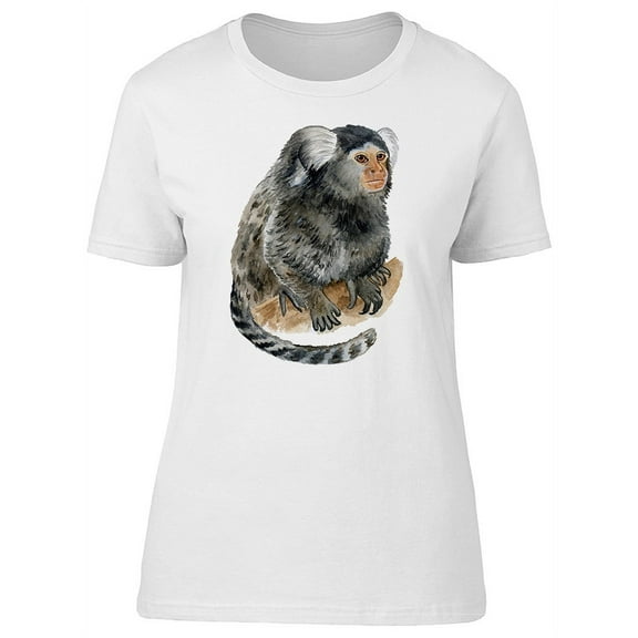 Marmoset Illustration T-Shirt Women -Image by Shutterstock, Female x-Large