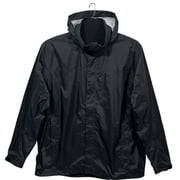 Marmot Mens PreCip Eco Rain Jacket 3XT Black Waterproof Nylon Hooded Full Zip