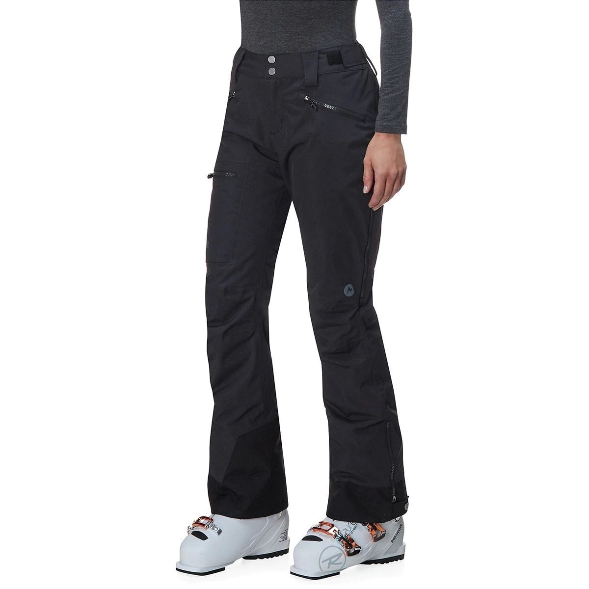 Marmot Women's Refuge Snow Wind-Resistant Pants, Black, XL 