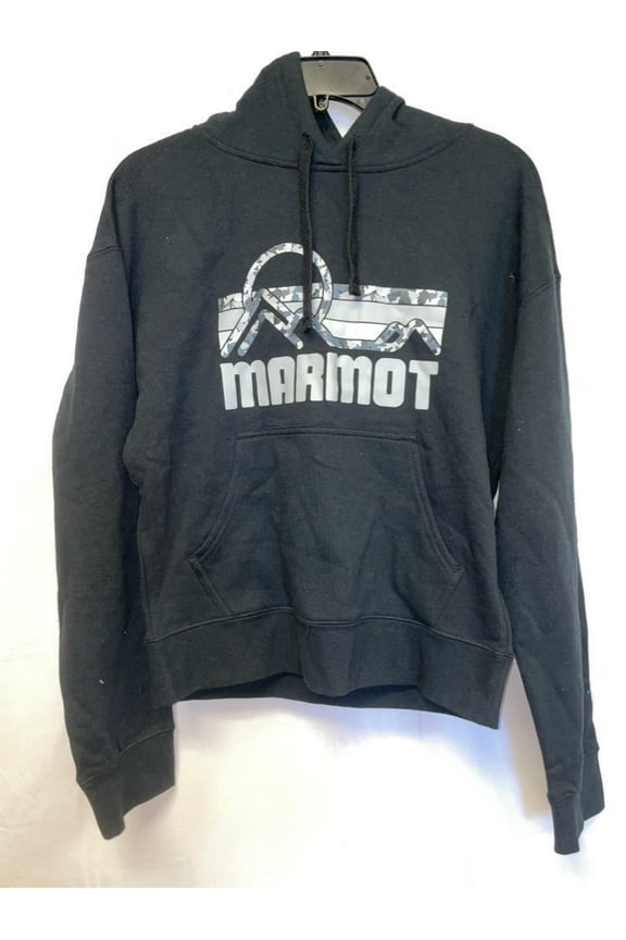 Womens Coastal Fleece Hoodie Black S