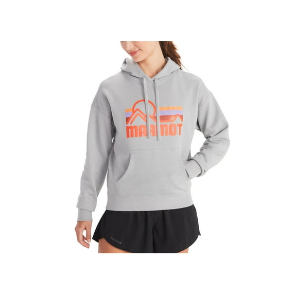 Marmot Womens Coastal Hoodie Sleet Heather M