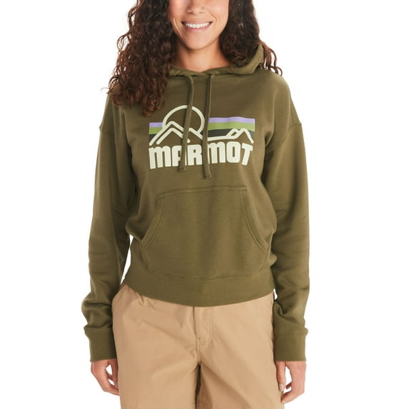 Marmot Womens Coastal Hoodie Winter Moss L