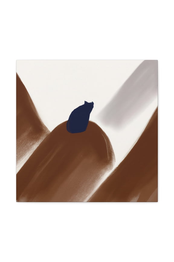 Marmot in Abstraction - Canvas