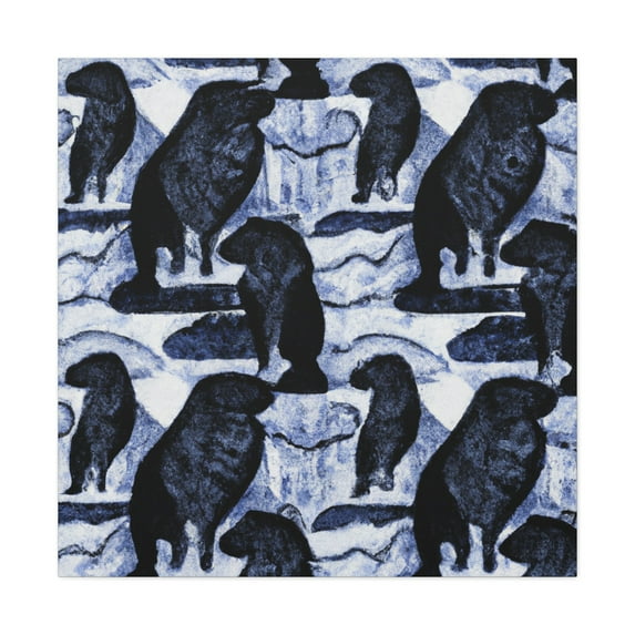 Marmot in Neoclassicism - Canvas