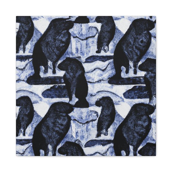 Marmot in Neoclassicism - Canvas