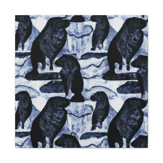 Marmot in Neoclassicism - Canvas