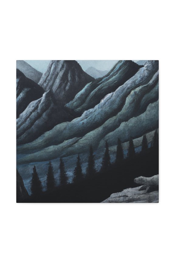 Marmot in Realism - Canvas