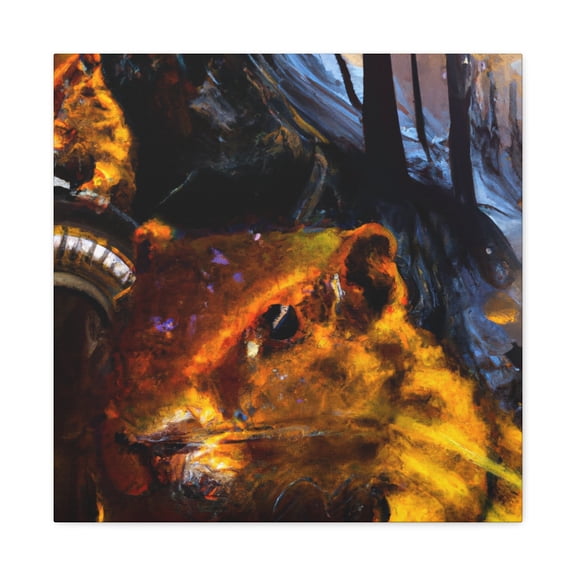 Marmot's Clockwork Dream - Canvas