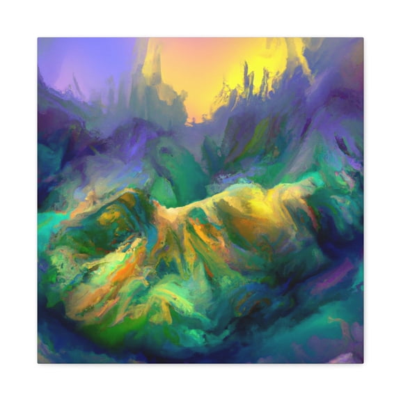 Marmots in Reflection - Canvas