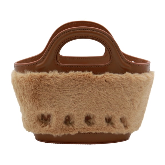 Marni Women's Tropicalia Micro Purse - Synthetic - Beige Neutrals