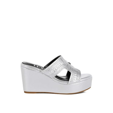 Marnier Diamante  Rhinestone Detail Cut-Out Sandals