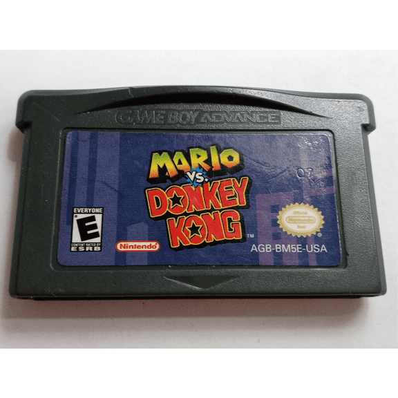 Maro vs. Donkey Kong Game Boy Advance Game Cartridge for GBA/GBASP/NDS/IDS/NDSL/IDSL