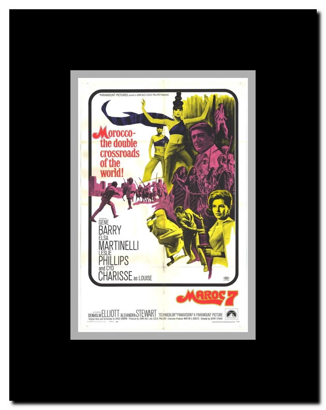 Maroc 7 Framed Movie Poster