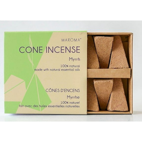 Maroma EDA Incense Cone Myrrh 10 Cone