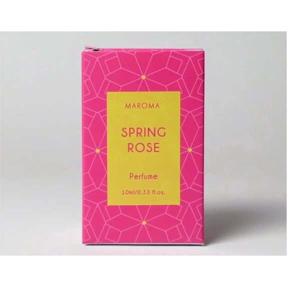Maroma Spring Rose Perfume Oil, Handcrafted Fragrance, 0.33 Fluid Ounce (10ml)