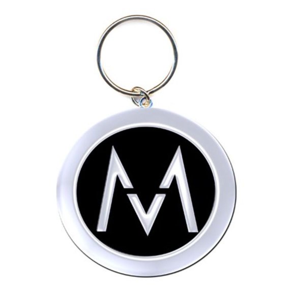 Maroon 5 Logo Metal Keychain Keyring