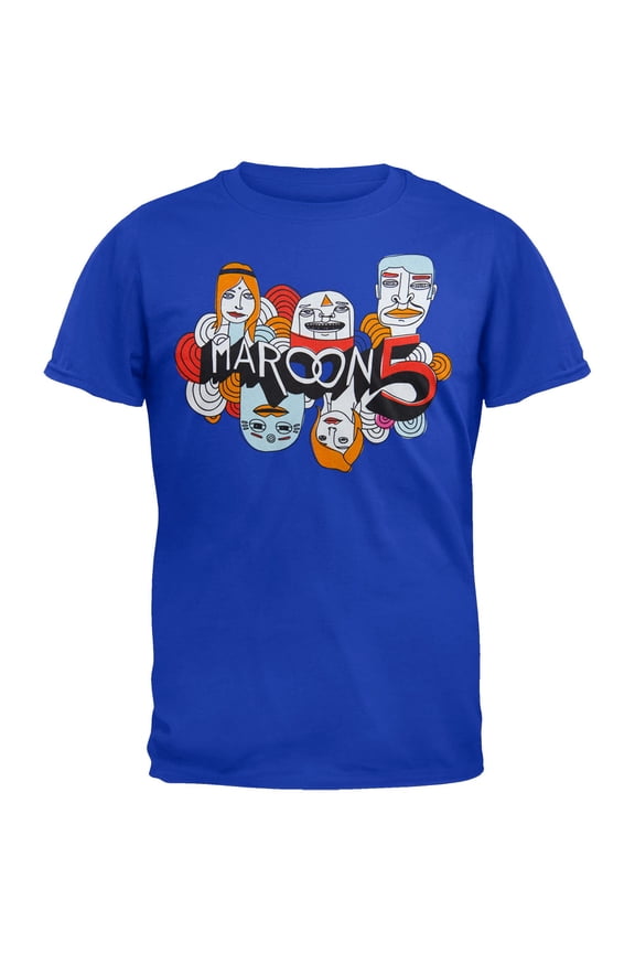 Men's Cartoon Logo Soft Short Sleeve T Shirt