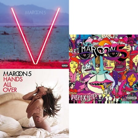 Maroon 5 - V (Black LP) (Exp) & Hands All Over & Overexposed