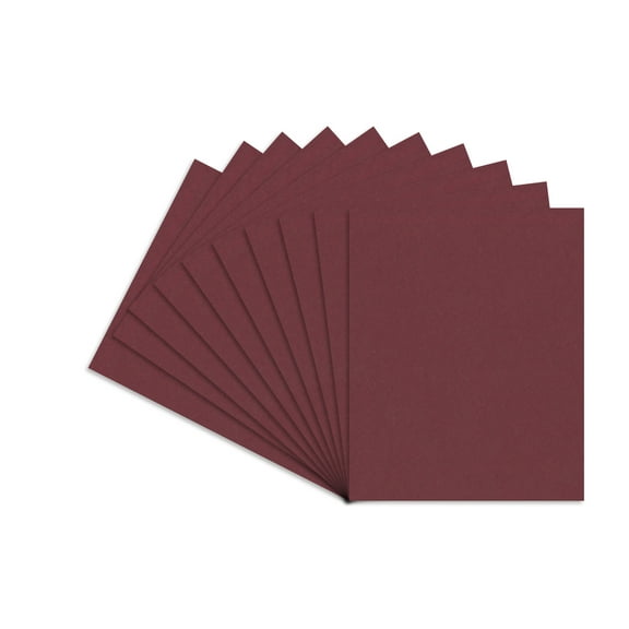 Maroon Acid Free 16x20 Backing Board - Uncut Photo Mat Board - 10 Sheets