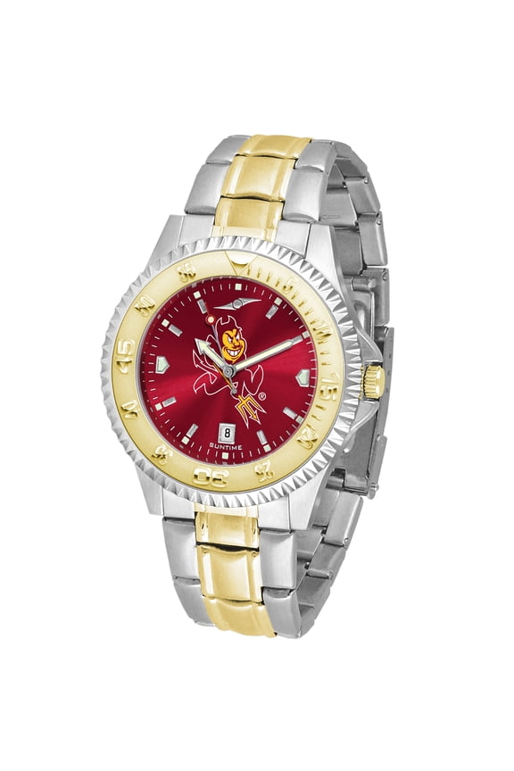 Maroon Arizona State Sun Devils Competitor Two-Tone AnoChrome Watch