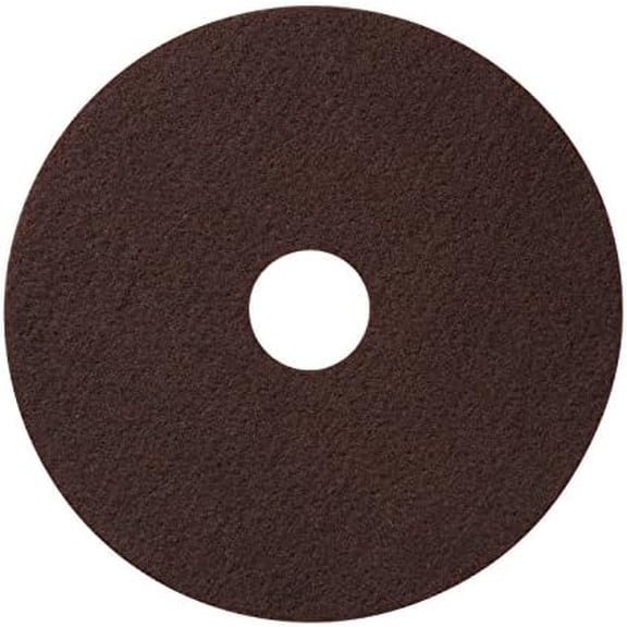 Maroon Conditioning Wood Floor Pad, 17" Diameter, 10 Pads/Case, Made in USA$$Household Cleaning Products & Supplies