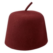 Maroon Fez with Stem - M - Maroon