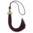 thumbnail image 1 of Endea Graduation Maroon Graduation Tassel with Gold Date Drop, 1 of 11