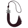 thumbnail image 1 of Endea Graduation Maroon Graduation Tassel with Silver Date Drop, 1 of 11