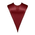 thumbnail image 1 of Endea Graduation Maroon Graduation V-Stole, 1 of 10