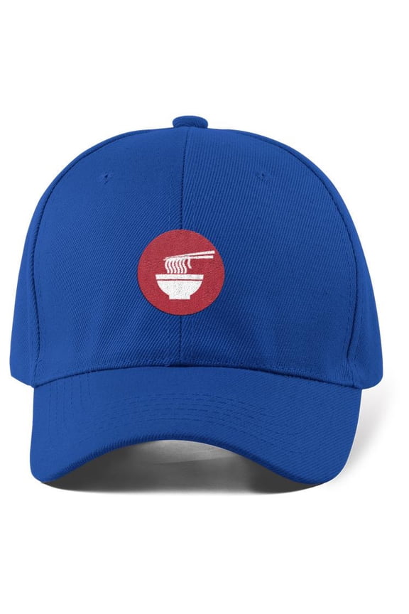 Maroon Ramen Bowl Icon Hat  -Image by Shutterstock,  Small