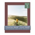 thumbnail image 1 of Maroon Red Picture Frame Mat for 20x24 Frames - Fits 16x20 Photos - 1 Mat, 1 of 7