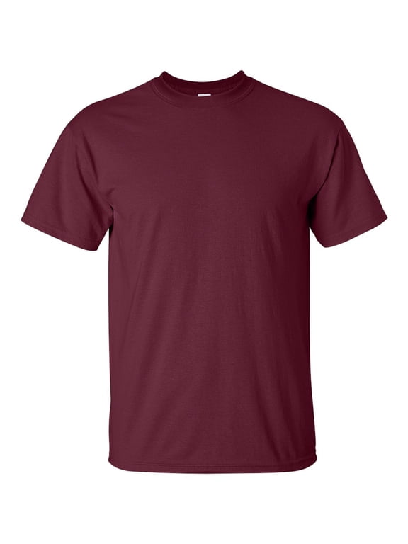 Maroon Shirt for Men - Gildan 2000 - Men T-Shirt Cotton Men Shirt Men's Fashion Shirts Best Mens Classic Short Sleeve T-shirt