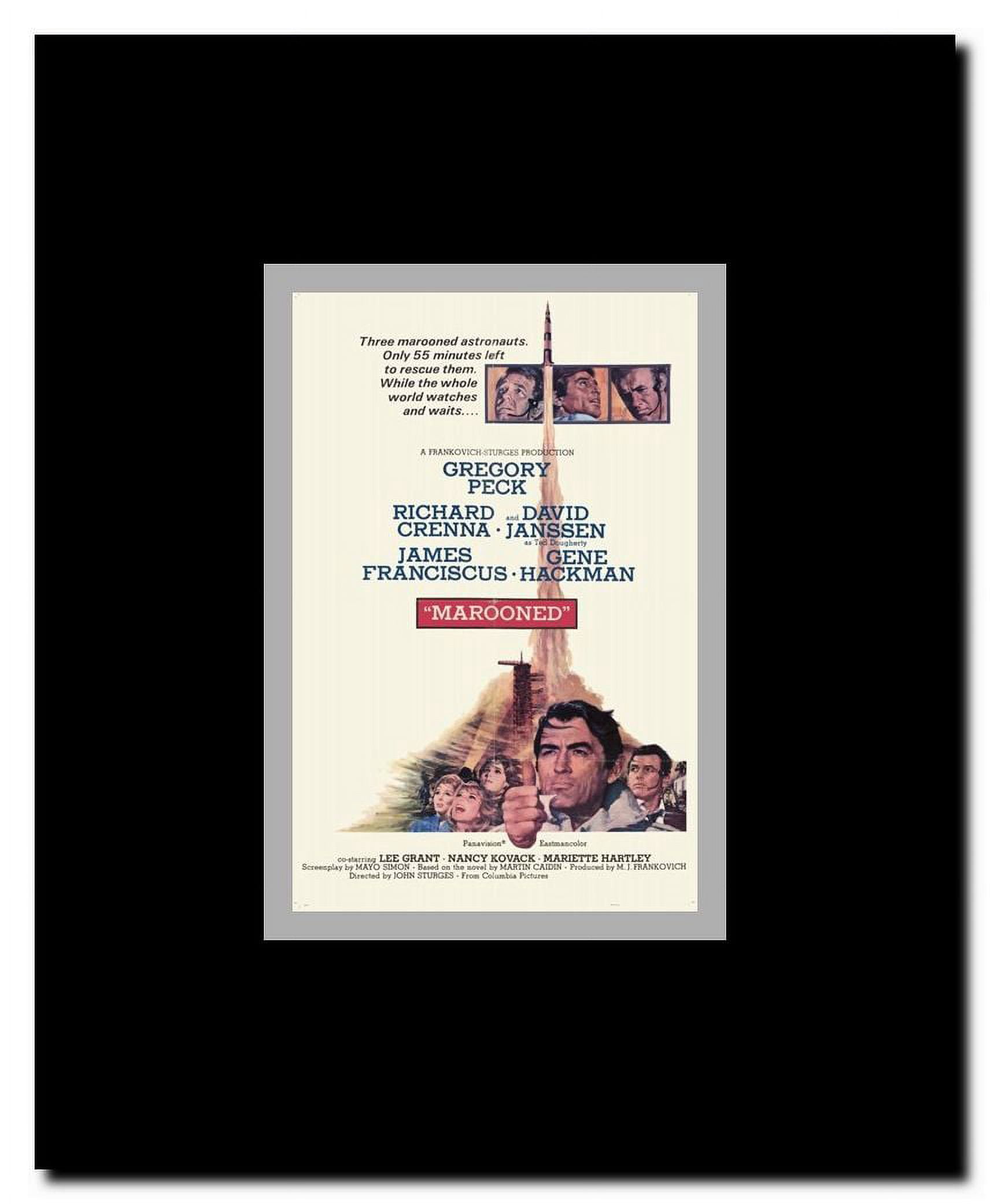 Marooned Framed Movie Poster