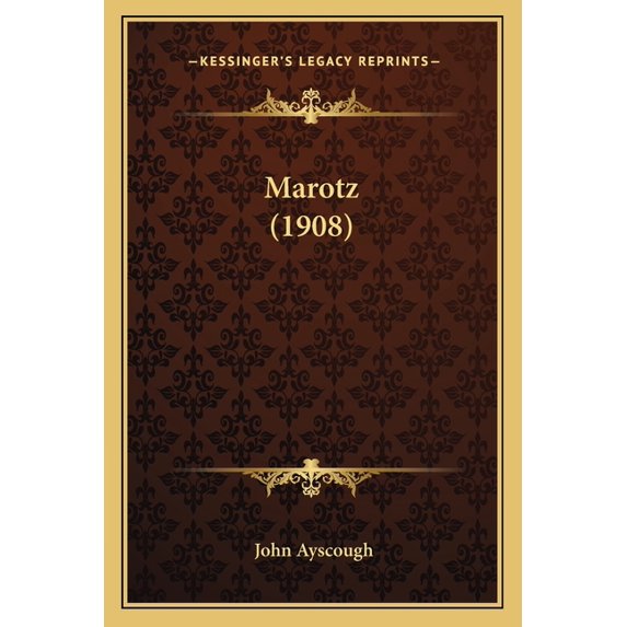 Marotz (1908) (Paperback)