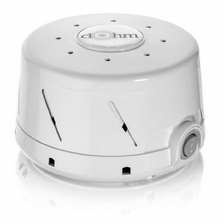 Marpac Dohm Classic (White) | The Original White Noise Machine | Soothing Natural Sound from a Real Fan | Noise Cancelling | Sleep Therapy, Office Privacy, Travel | For Adults & Baby | 101 Night Trial