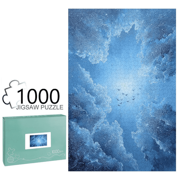 Marpieviii Puzzles for Adults 1000 Pieces Asuka Enters The Mirror Home Decor Unique Wooden Jigsaw Puzzles for Adults