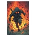 thumbnail image 1 of Marpieviii Puzzles for Adults 1000 Pieces Samurai Home Decor Unique Wooden Jigsaw Puzzles for Adults, 1 of 8