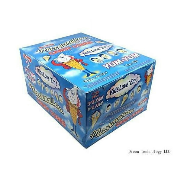 Marpo "Yum - Yum" Marshmallow Candy Cones