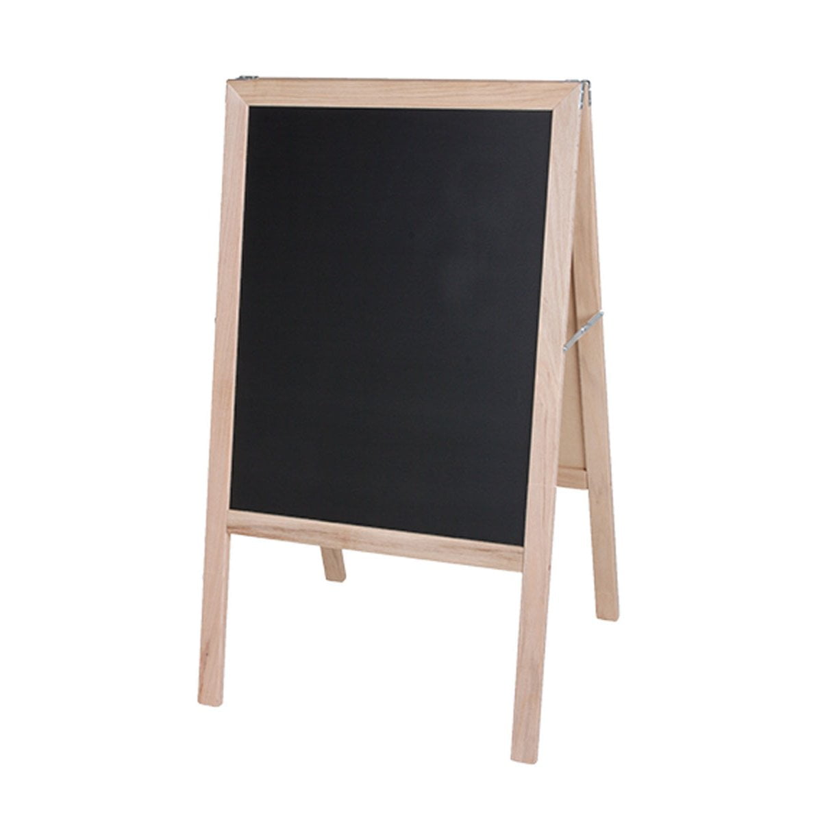 Marquee Easel (Natural Hardwood) Black DryErase Board