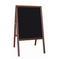 thumbnail image 1 of Marquee Easel (stained hardwood) Black Dry-Erase Bd., 1 of 2