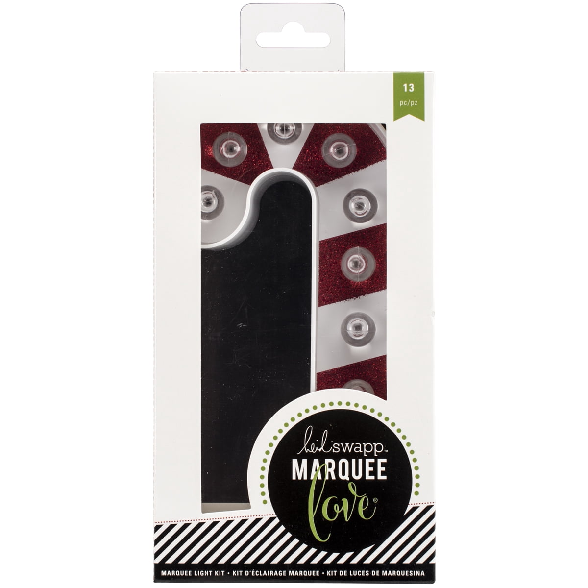 Marquee Love Collection Christmas Marquee Kit Plastic Candy Cane