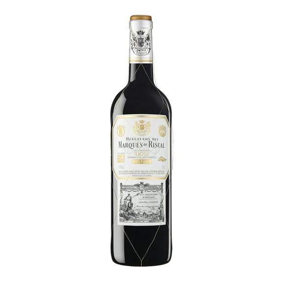 Marques de Riscal Reserva Rioja Red Wine, Spain, 750 ml Glass Bottle, 14.5% ABV